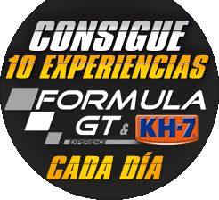 Consigue 10 experiencias Fórmula GT & KH-7 cada día