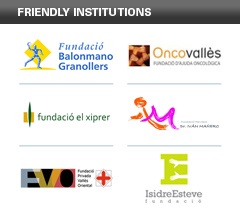 Friendly institutions: BM Granollers, La Mitja Marató Granollers - Les Franqueses - La Roca, Eternal Running, Mans Unides, FVO, Prehistorica 2011, Granollers contra el càncer