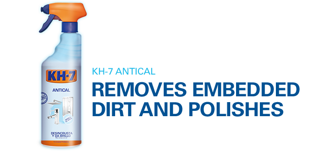 KH-7 Antical: It removes embedded dirt and polishes