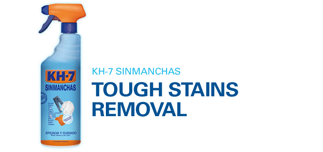 KH-7 Ropa SinManchas: La solución a las manchas rebeldes