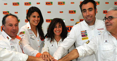 Presentación equipo KH-7 Dakar
