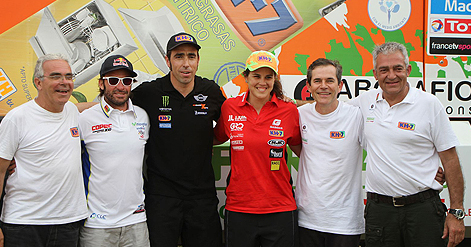 Pilotos KH-7 Dakar 2013
